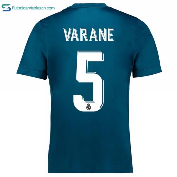 Camiseta Real Madrid 3ª Varane 2017/18